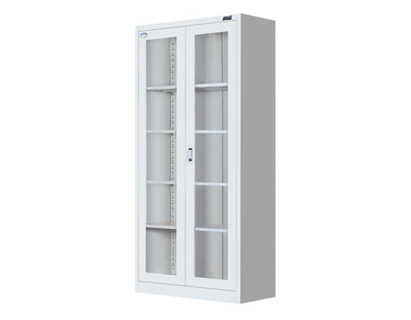 一體全玻璃開門書柜MOD.YJ-C59